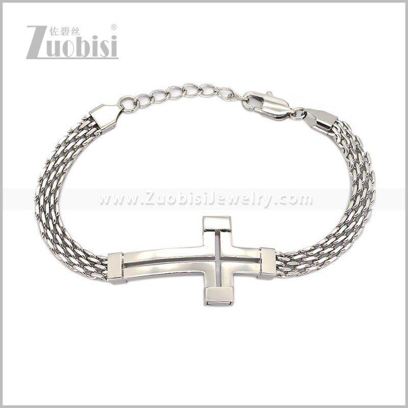 Stainless Steel Bracelet b011178S