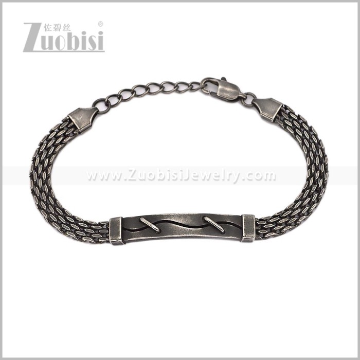 Stainless Steel Bracelet b011187S2