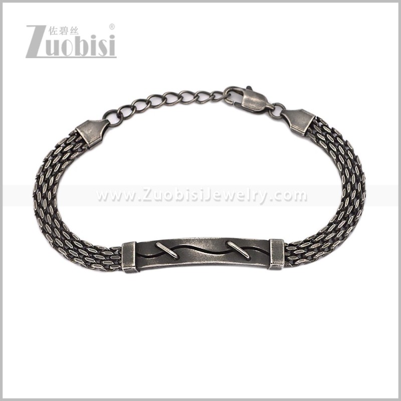 Stainless Steel Bracelet b011187S2