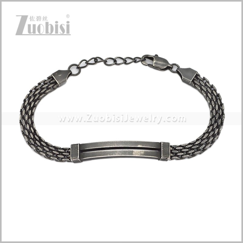 Stainless Steel Bracelet b011189S3