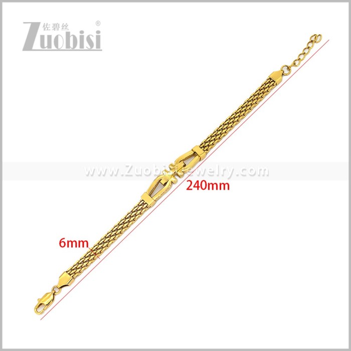 Stainless Steel Bracelet b011186G