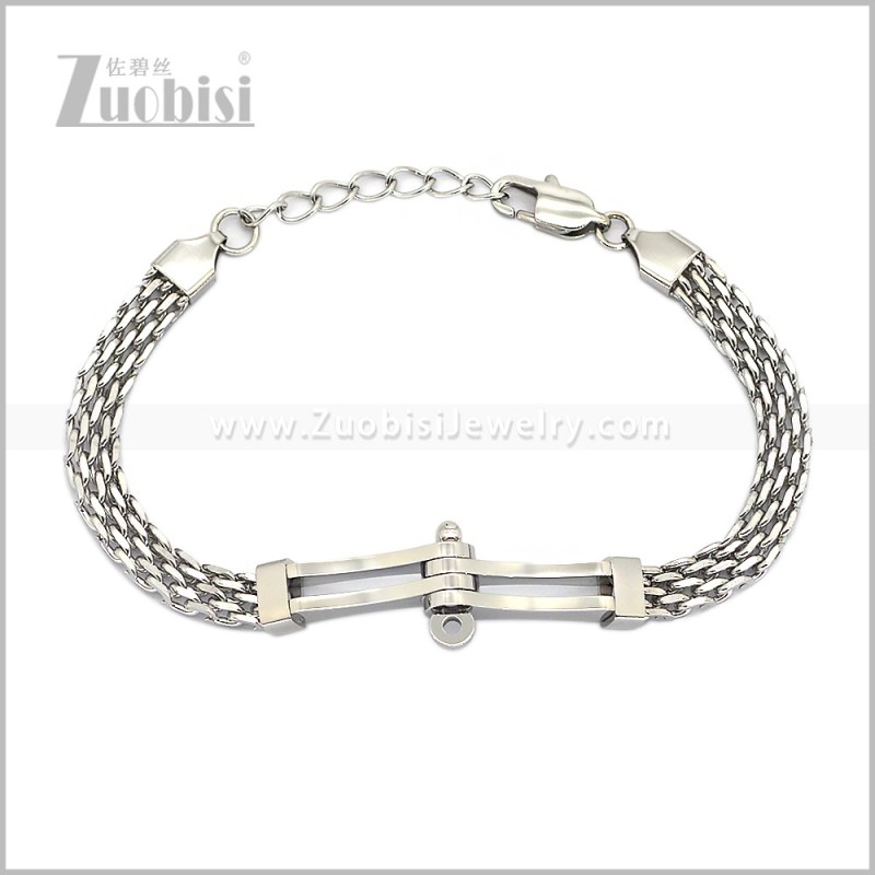 Stainless Steel Bracelet b011179S