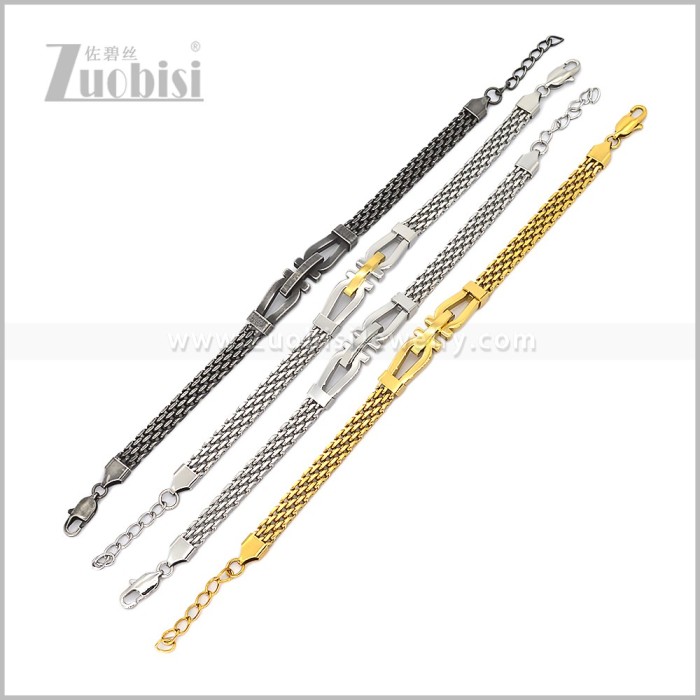 Stainless Steel Bracelet b011186SG