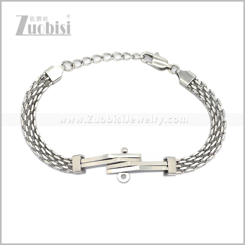 Stainless Steel Bracelet b011181S