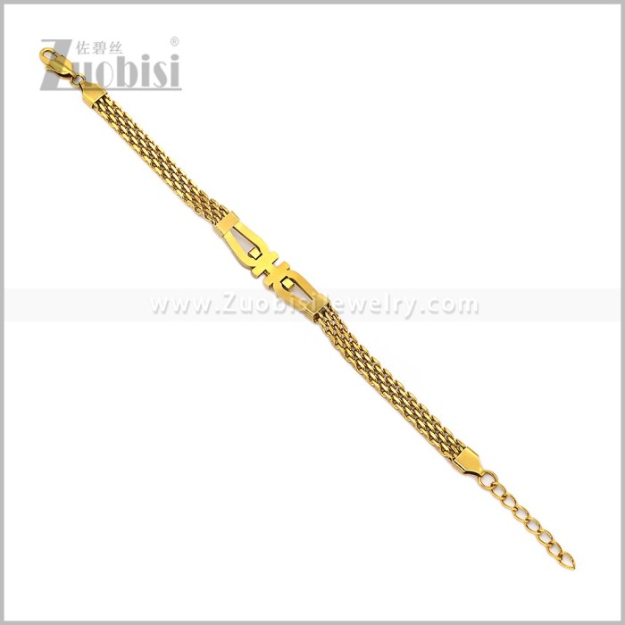 Stainless Steel Bracelet b011186G