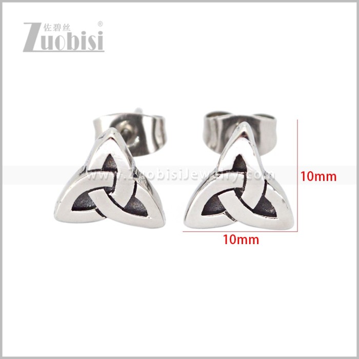 Stainless Steel Earring e003022S