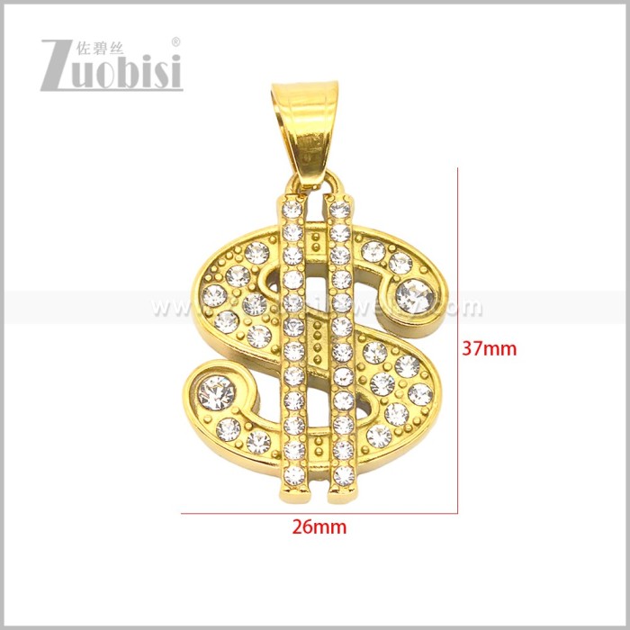Stainless Steel Pendant p013585G