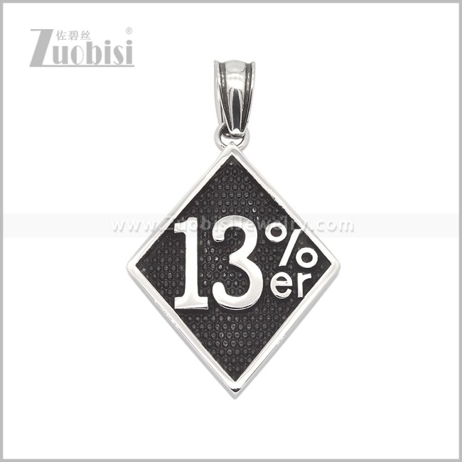 Stainless Steel Pendant p013580S