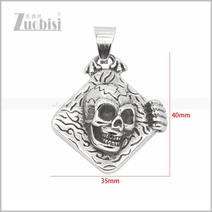 Stainless Steel Pendant p013581S
