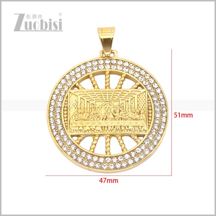 Stainless Steel Pendant p013587G