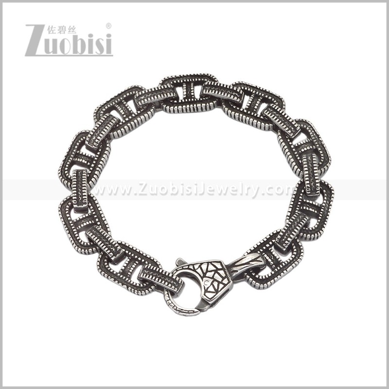 Stainless Steel Bracelet b011228S