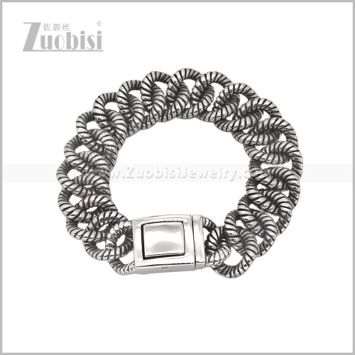 Stainless Steel Bracelet b011222S