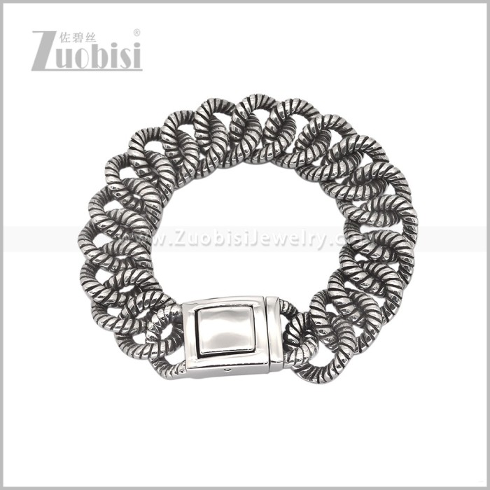 Stainless Steel Bracelet b011222S
