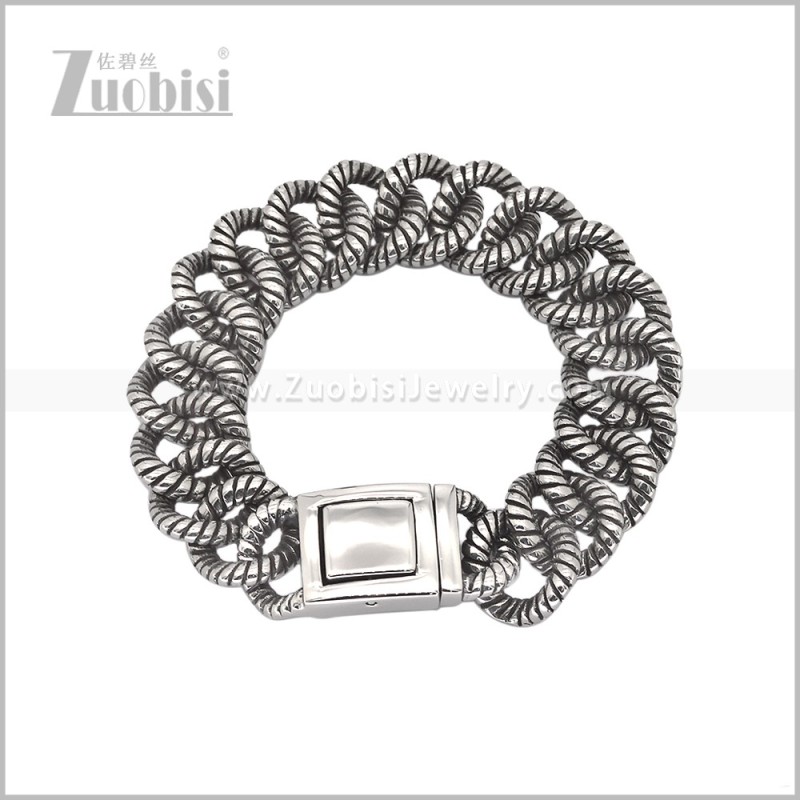Stainless Steel Bracelet b011222S