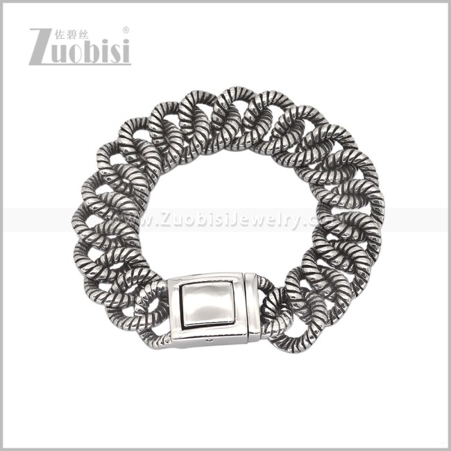 Stainless Steel Bracelet b011222S