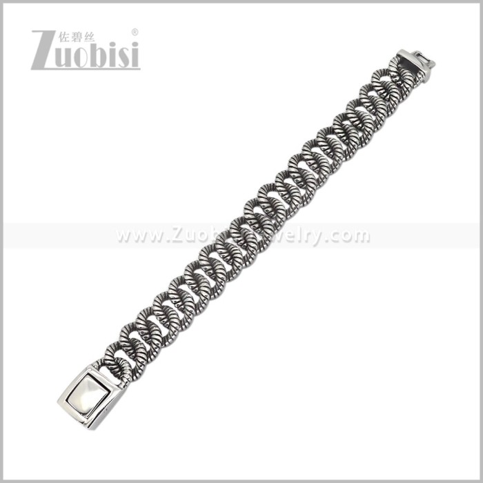 Stainless Steel Bracelet b011222S