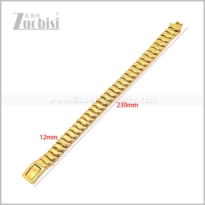 Stainless Steel Bracelet b011227G
