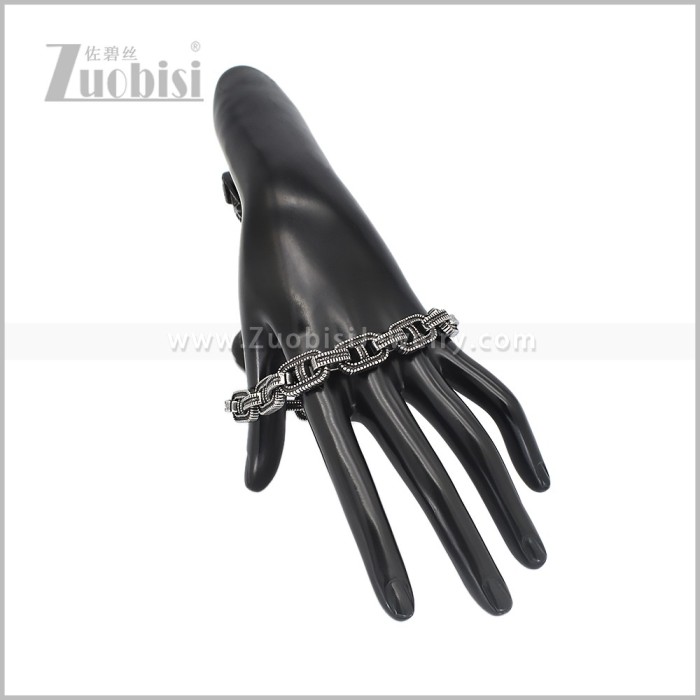 Stainless Steel Bracelet b011228S