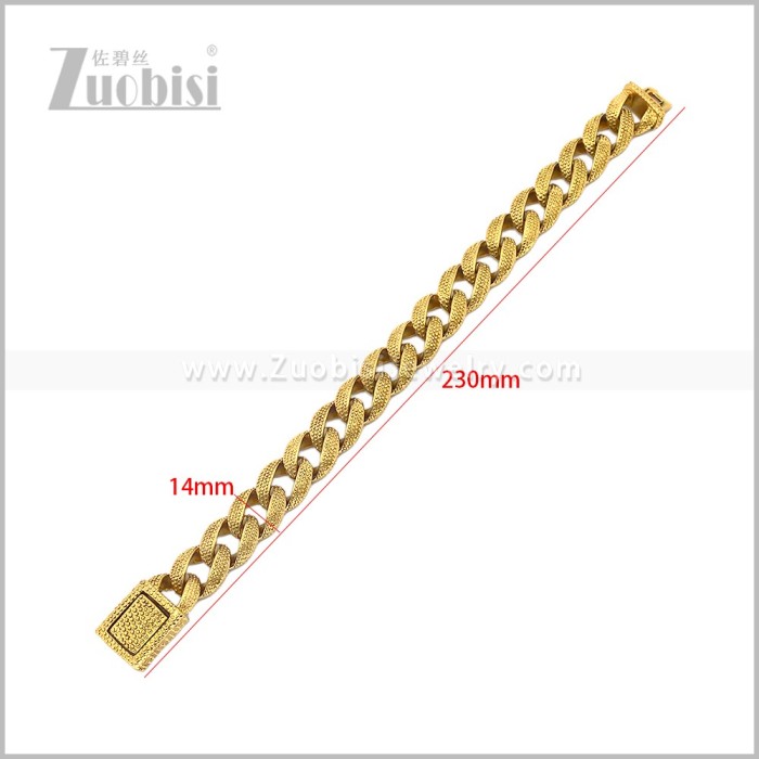 Stainless Steel Bracelet b011230G