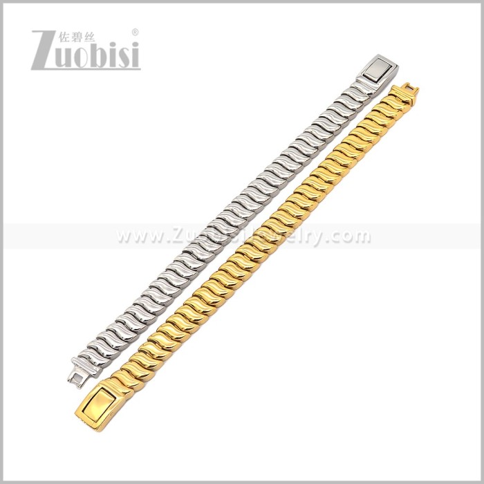 Stainless Steel Bracelet b011227S
