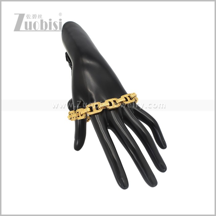 Stainless Steel Bracelet b011228G