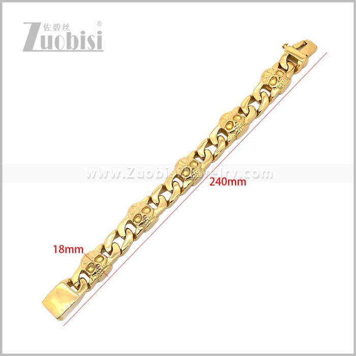 Stainless Steel Bracelet b011223G