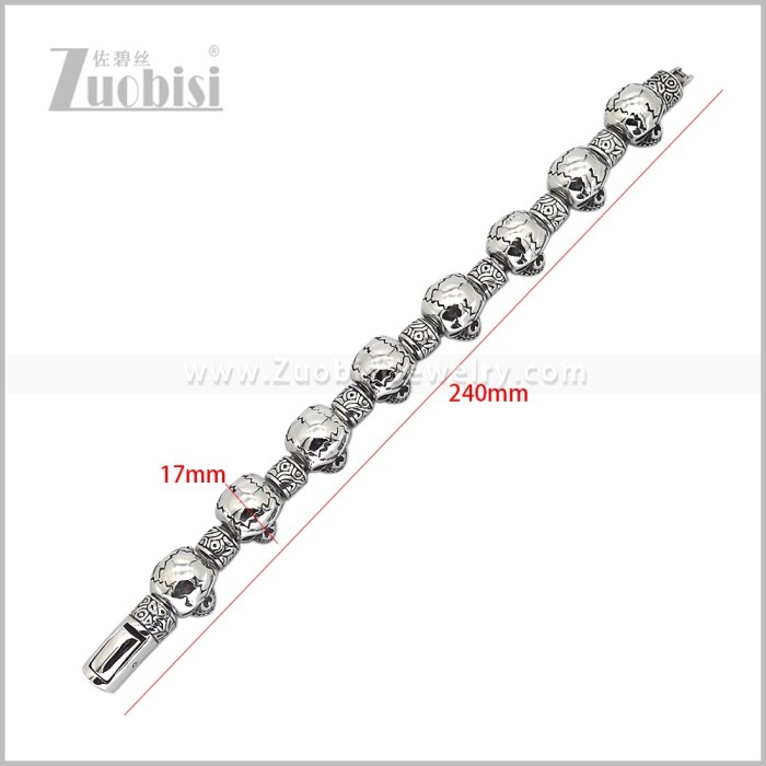 Stainless Steel Bracelet b011226S