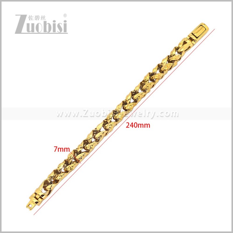 Stainless Steel Bracelet b011224G