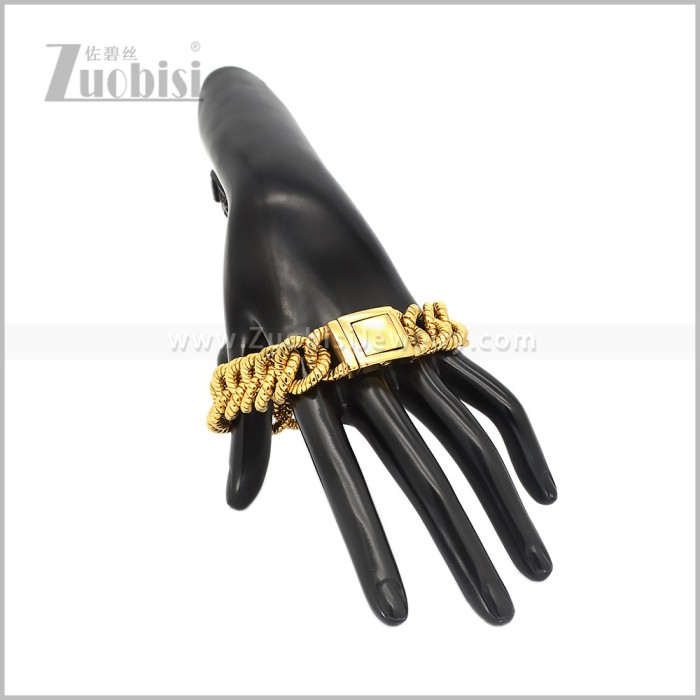 Stainless Steel Bracelet b011222G