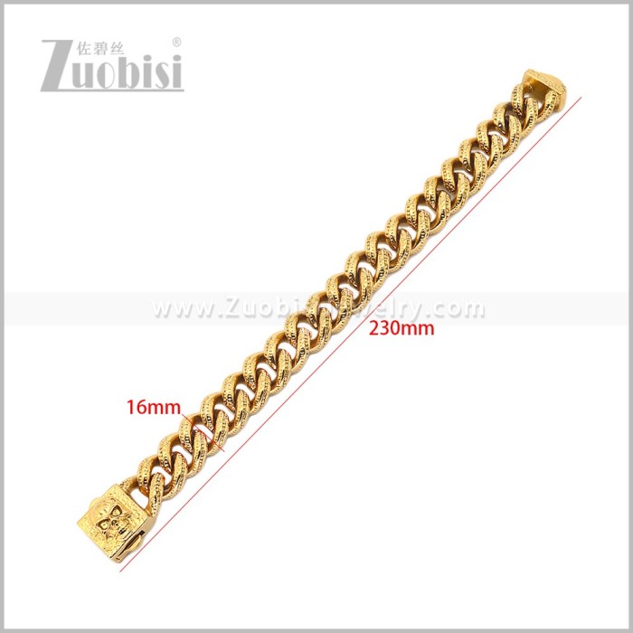 Stainless Steel Bracelet b011225G