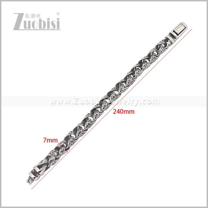 Stainless Steel Bracelet b011224S