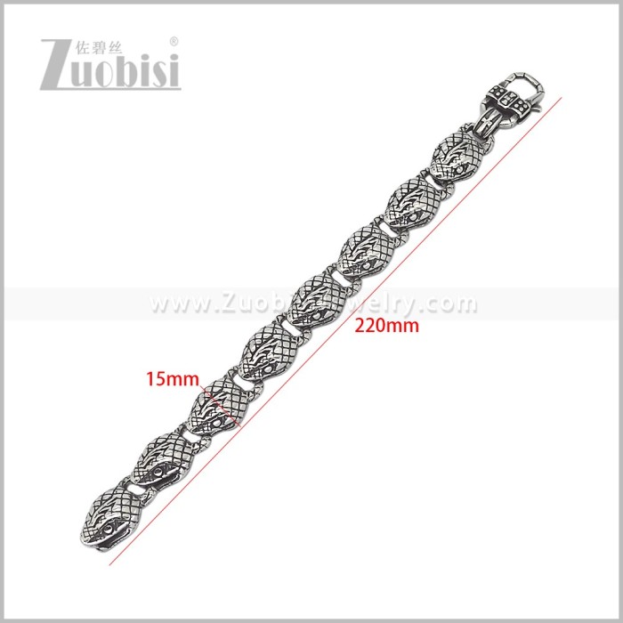 Stainless Steel Bracelet b011221S