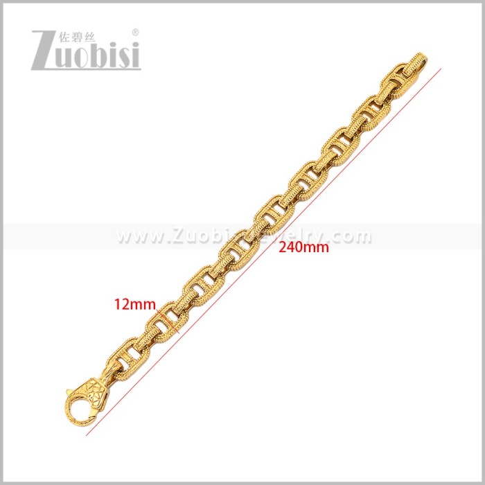 Stainless Steel Bracelet b011228G