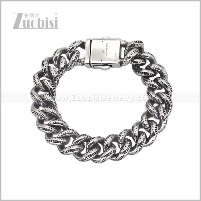 Stainless Steel Bracelet b011225S
