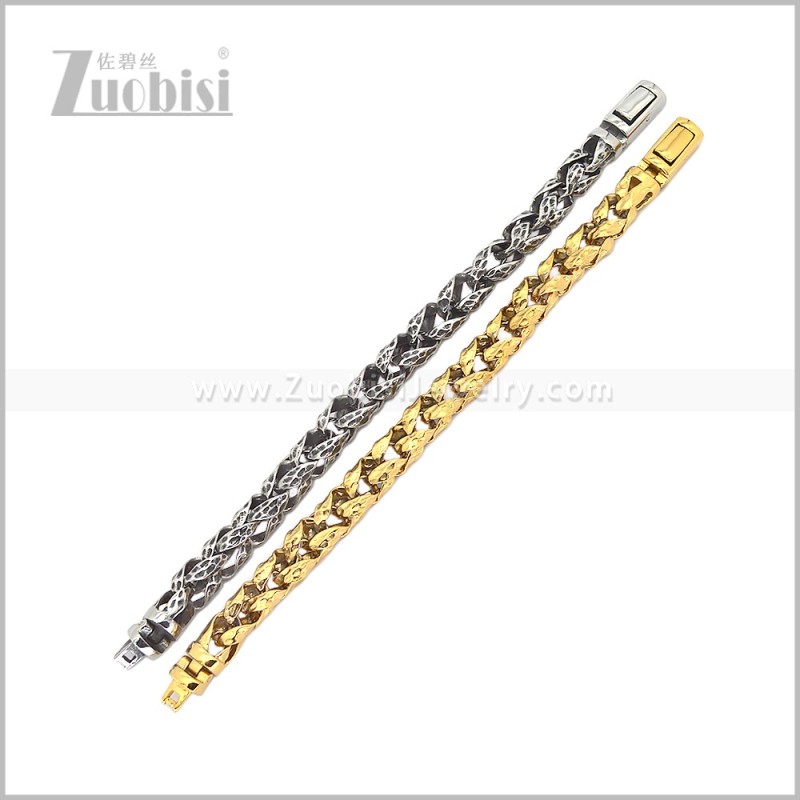 Stainless Steel Bracelet b011224S