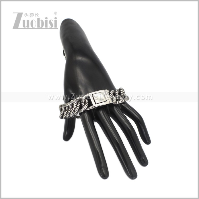 Stainless Steel Bracelet b011222S