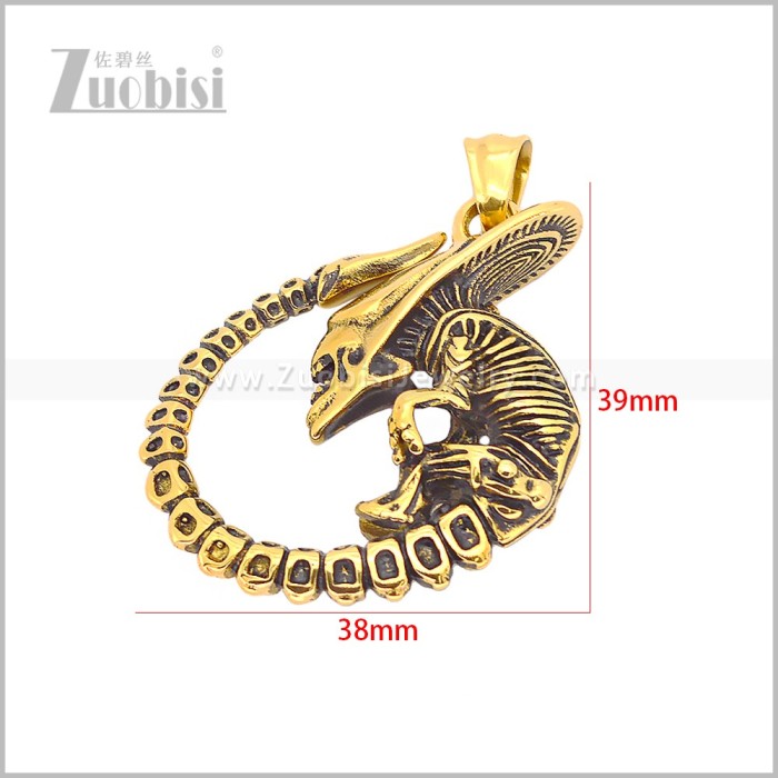 Stainless Steel Pendant p013605G2
