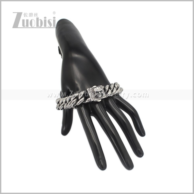 Stainless Steel Bracelet b011225S