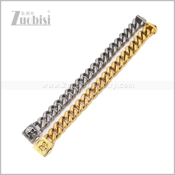 Stainless Steel Bracelet b011225S