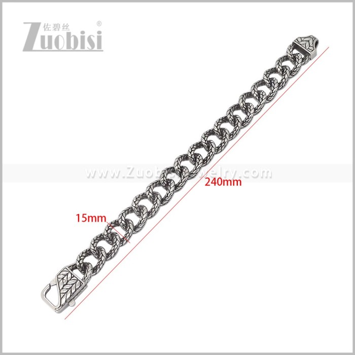 Stainless Steel Bracelet b011220S