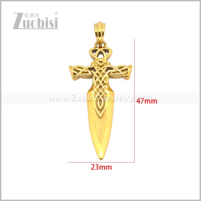Stainless Steel Pendant p013599G
