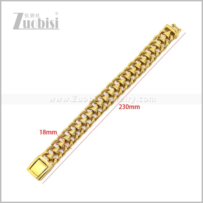 Stainless Steel Bracelet b011244G