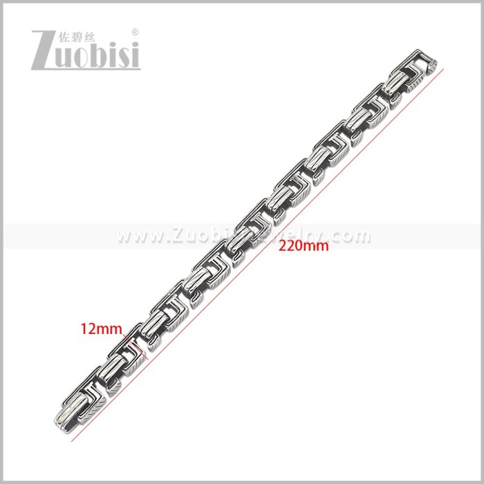 Stainless Steel Bracelet b011243S