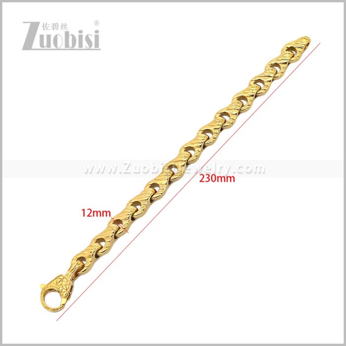 Stainless Steel Bracelet b011236G