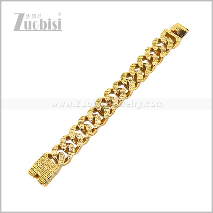 Stainless Steel Bracelet b011245G