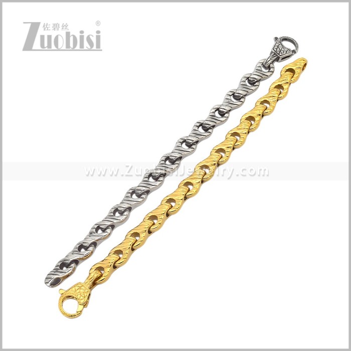 Stainless Steel Bracelet b011236S