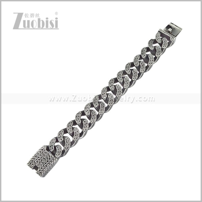 Stainless Steel Bracelet b011245S