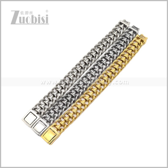 Stainless Steel Bracelet b011244S2