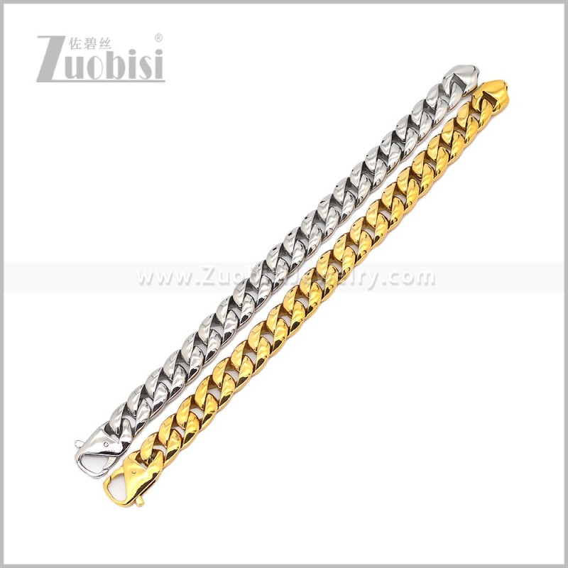 Stainless Steel Bracelet b011247S