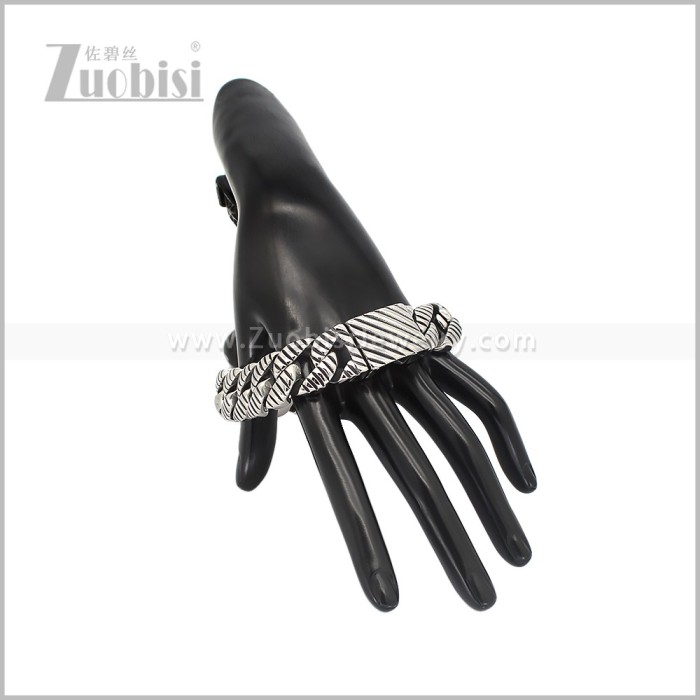 Stainless Steel Bracelet b011246S